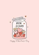 Special Delivery Valentine's Card created by Anja Richards Art