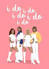 ABBA I do Wedding Card created by Sassy Sarah