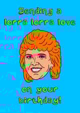 Cilla Black Birthday Card created by The Kitschen Disco