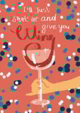 Say no more, Wine Support created by Alyona Shirokova