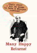 Perfect birthday card for an old fart! created by The Steam Donkey Gallery