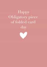 Obligatory piece of folded card created by It's So Rosy