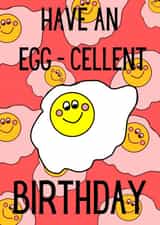Have An Egg-cellent Birthday created by Pink Pineapple Prints