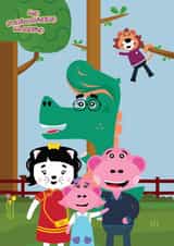 Cute Greeting Card 1001 created by My Strawberry Monkey