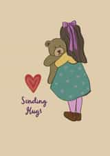 Teddy Bear Hugs created by Rachel Singh