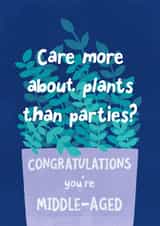 Plants Over Parties Birthday Card created by Katherine Lynas