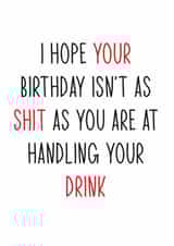 Lightweight Birthday Card created by Totally Mailed It