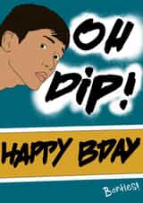 Oh dip! Happy birthday from Jason created by @LMEart_