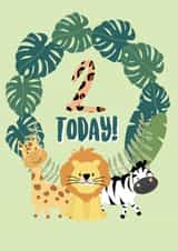 2 Today - Happy Birthday Card created by @Laura Lonsdale Designs