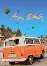 Happy Camper VW Birthday created by Groves Design