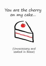 Cherry on my cake, Perfect Match Card created by Dog Came To Stay