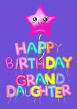 Granddaughter balloon card created by Kerrylovescards