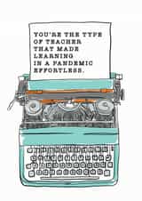 My type of teacher created by Sophie Hilton Designs