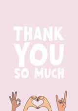 Thank you so much created by Forever Blessed