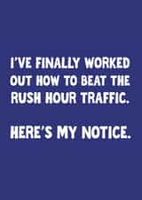 Funny Leaving Job Card for Boss 1002 created by The Sweary Card Co