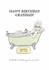 Sit back and relax Grandad, you've earned it! created by Melissa James