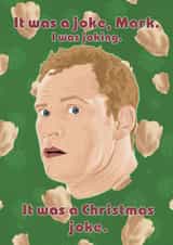 Christmas Joke Festive Peep Show Love created by ttrappartt