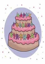 Happy Fucking Birthday 1001 created by Hkay Illustrates 