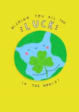 Wishing you all the luck in the world! created by Jess Moorhouse