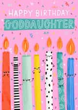 Birthday Candles for Goddaughter created by Jess Moorhouse