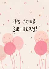 Birthday Balloons Celebration created by @pepperpeachillustrations