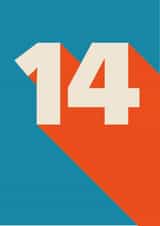 14th Card for the Coolest of Teens created by Amy Munro