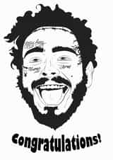 Post Malone created by Toska Child