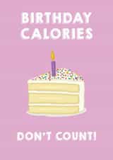 Birthday Calories Don't Count! created by Canny Crafted