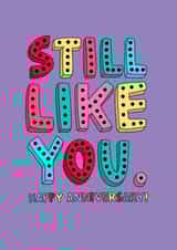 Still Like You Anniversary Card created by Hannah Boulter