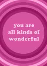 All Kinds of Wonderful created by Leanne Friedberg