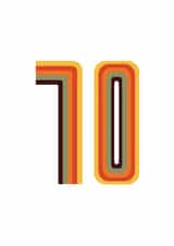 Retro 70th Typography created by Mena B