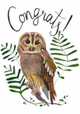 Congrats Owl created by Montanye Makers 