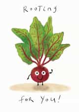 Rooting For You, Good Luck Card created by Chocolate Frog