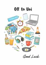 Good Luck at University 1000 created by Helen Thompson