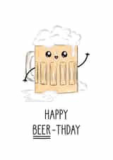 Happy Beer-thday Pint created by Just Joy Designs