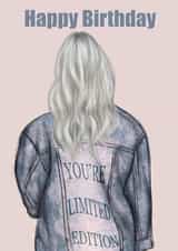 You're Limited Edition Birthday Card 1000 created by EL ILLUSTRATES