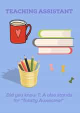 Thank you Teaching Assistant created by James Hawkins