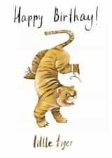 Little Birthday Tiger created by Liza Burlutskaya
