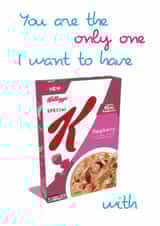 Special K Love Island Card created by Memetallica