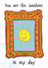 Birthday just because sunshine card created by lalabuds by Rebecca Carr