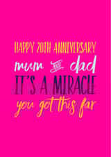 Happy 20th Anniversary mum & dad created by CreatedbyMe Sean