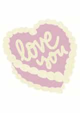 birthday cake card created by Cat Dickinson Graphics