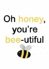 bee-utiful card created by Cat Dickinson Graphics