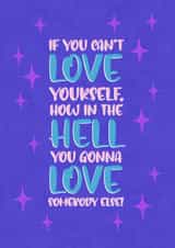 RuPaul, Drag Race Self-Love Card created by Drag Apparel