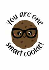Smart Cookie Congratulations Card created by Kayk Party