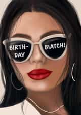 Trendy Birthday Biatch created by EL ILLUSTRATES