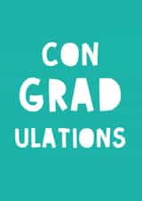 Con-GRAD-ulations created by I Made A Card