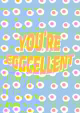 Well Done, You're Eggcellent Card created by Starkey  & Co
