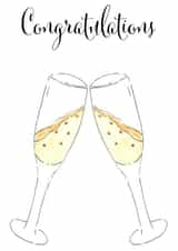 Congratulations Fizz Cheers created by Arty Bee Designs