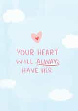 Sympathy Card Loss of Her created by Fox Card Co